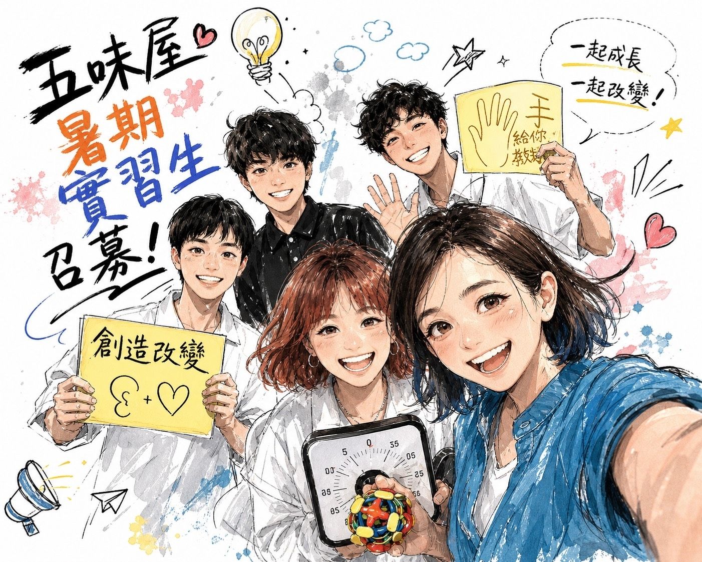 🎒 【有薪實習！今夏最有味的職場體驗】(標題圖檔)